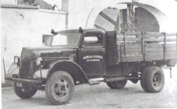 Erstes motorisiertes Fahrzeug der Freiwilligen Feuerwehr nach dem 2. Weltkrieg